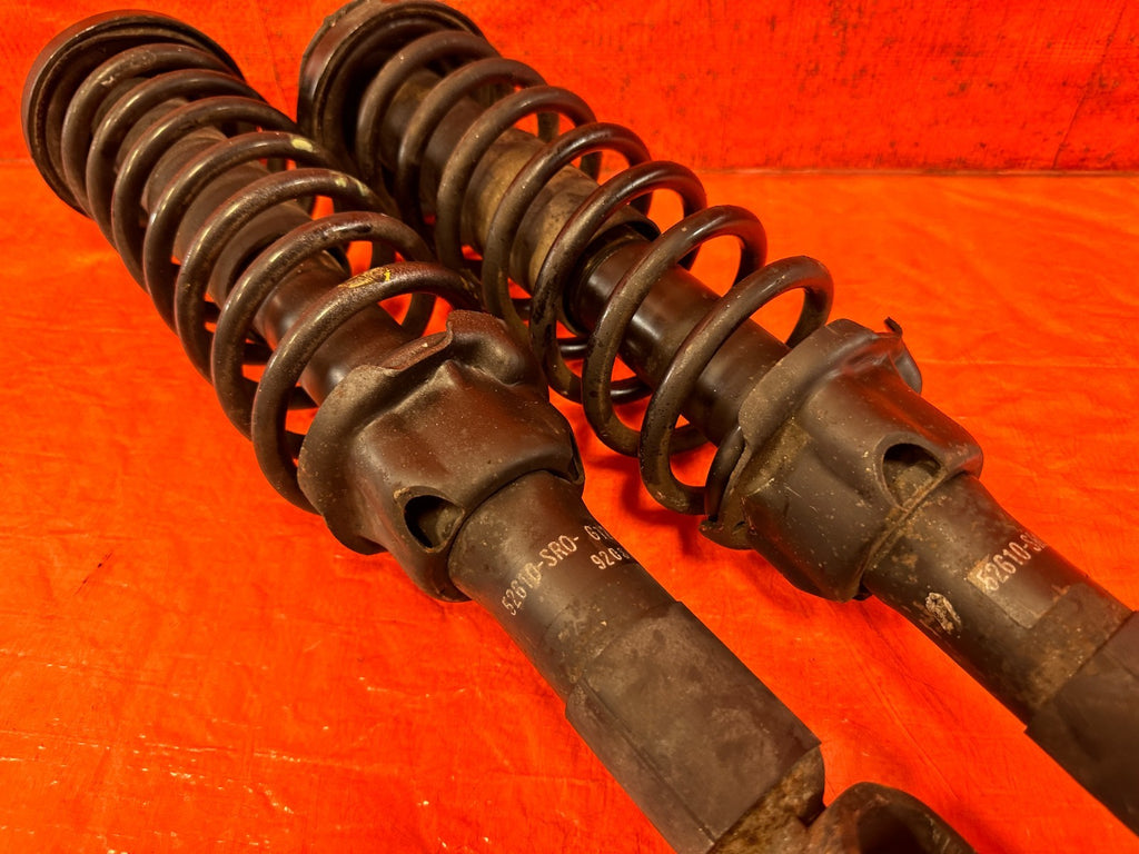 92 95 HONDA CIVIC   REAR SHOCKS & SPRINGS LEFT AND RIGHT FACTORY   OEM #3276