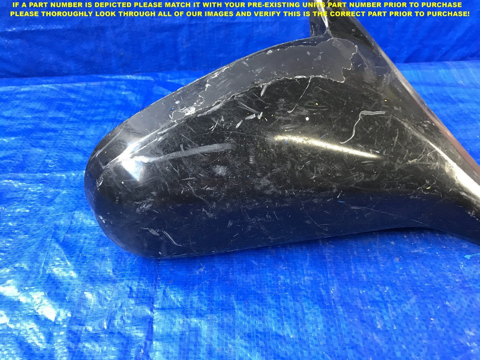OEM 1996 97 1998 1999 2000 HONDA CIVIC SEDAN PASSENGER RIGHT SIDE VIEW MIRROR **1