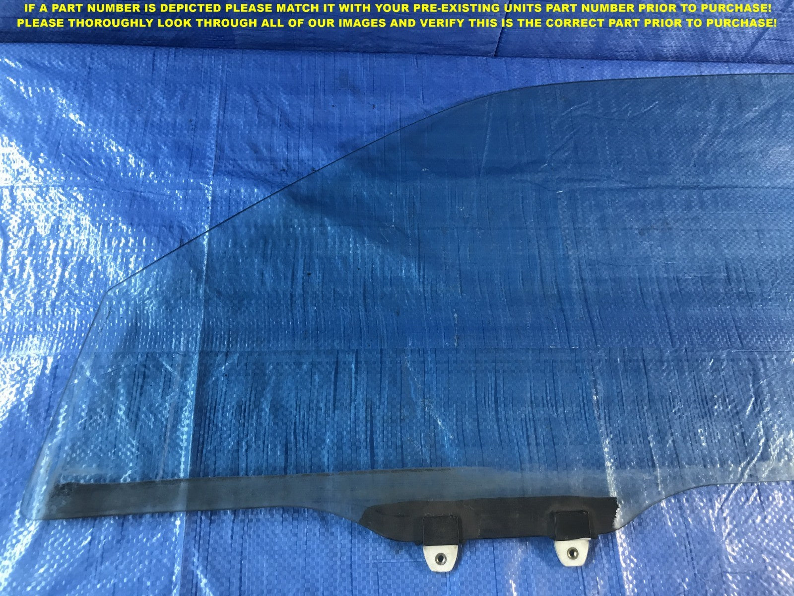 OEM 1999   2000 HONDA CIVIC SEDAN 4D DRIVER LEFT FRONT WINDOW GLASS4