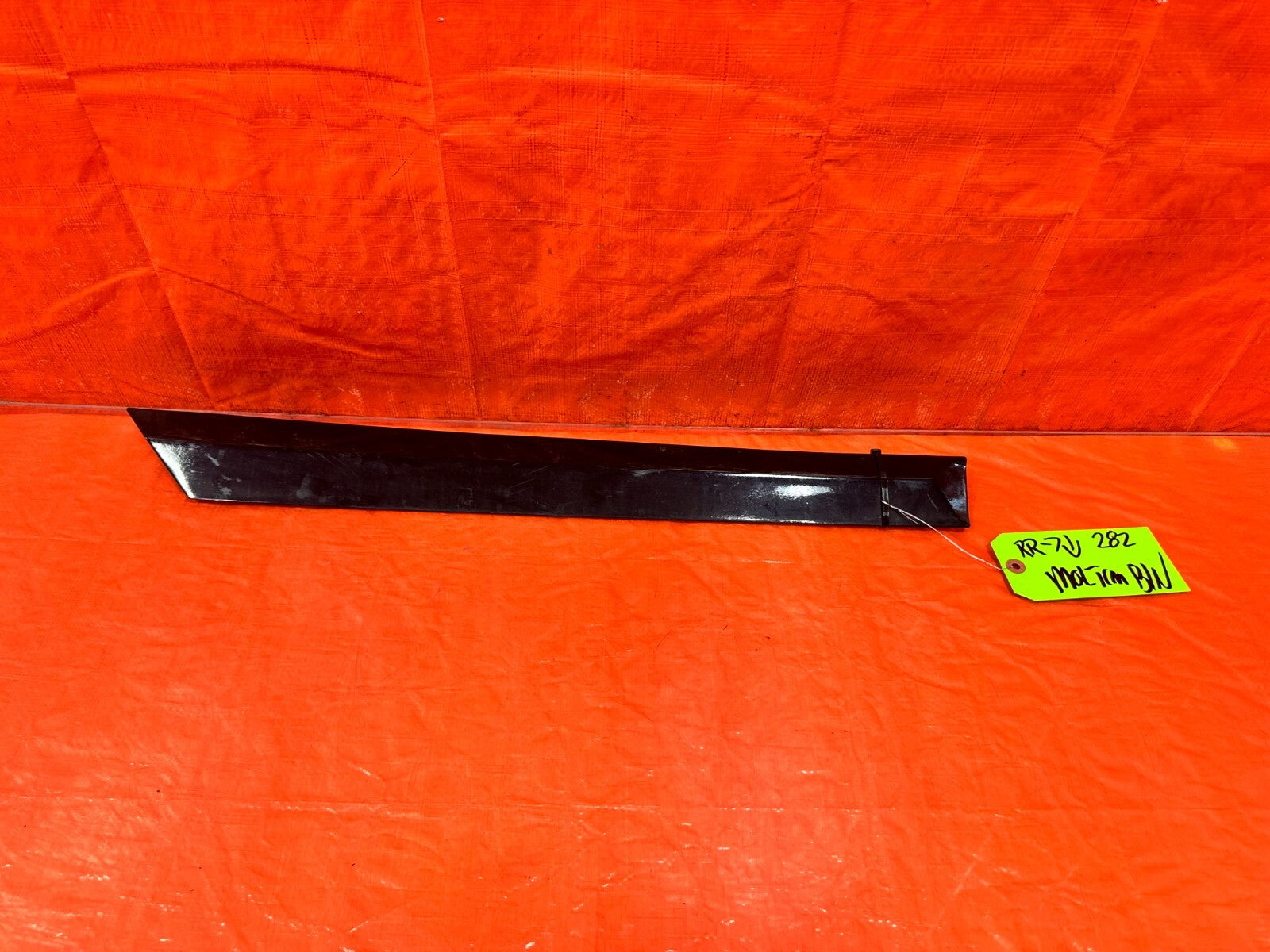 06 11 HONDA CIVIC SI 4D SEDAN   DOOR MOLDING IMPACT STRIP RIGHT REAR OEM #2820