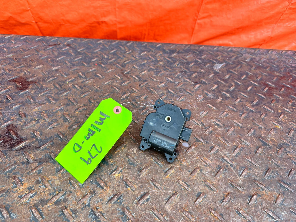 09 14 ACURA TSX   AC FLAP VENT ACTUATOR   PART # 113800 2320   OEM #2790