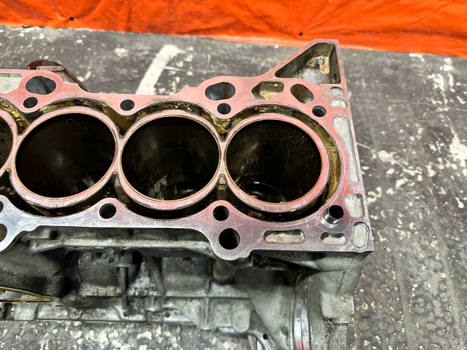 04-08 ACURA TSX 2.4L DOHC VTEC K24A2 BARE SHORT BLOCK ENGINE GIRDLE OEM #3426