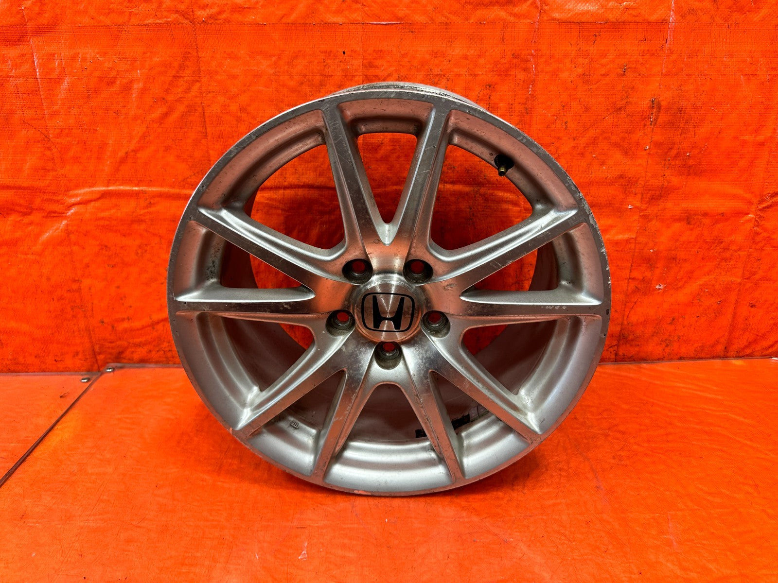 17" OEM HONDA S2000 AP2 REAR WHEEL RIM 17x8.5 5x114.3 04 05 S2K FACTORY ALLOY0