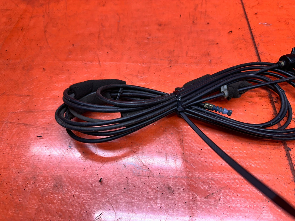 92 96 HONDA PRELUDE FUEL DOOR TRUNK PULL CABLES OEM #3325