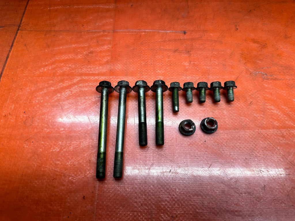 04-05 ACURA TSX 2.4L K24A2 REAR ENGINE MOTOR MOUNT BOLTS HARDWARE OEM #3384