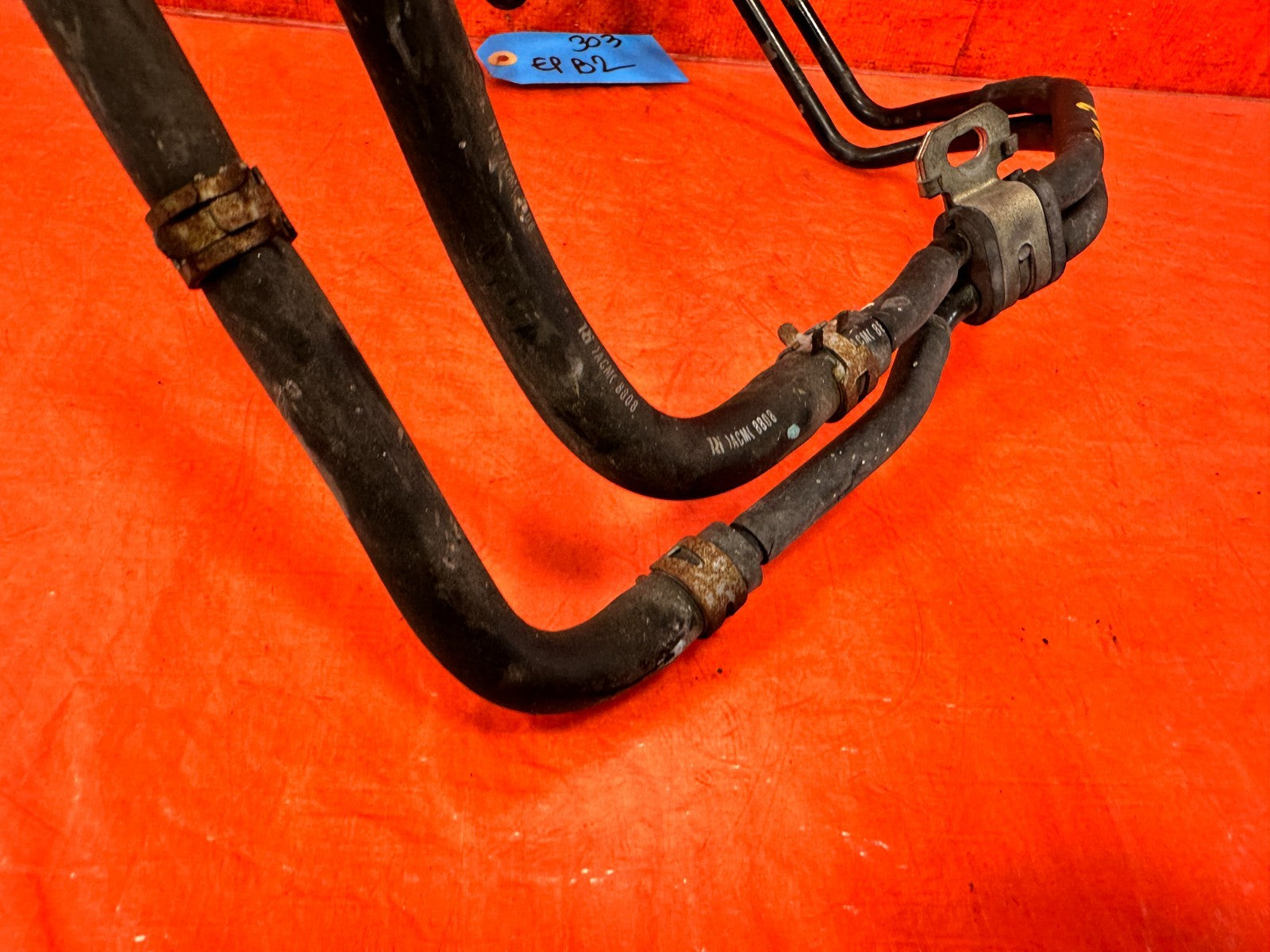 09 11 MAZDA RX8 RX 8 13B MSP   AUTOMATIC TRANSMISSION OIL COOLER LINES OEM 3036