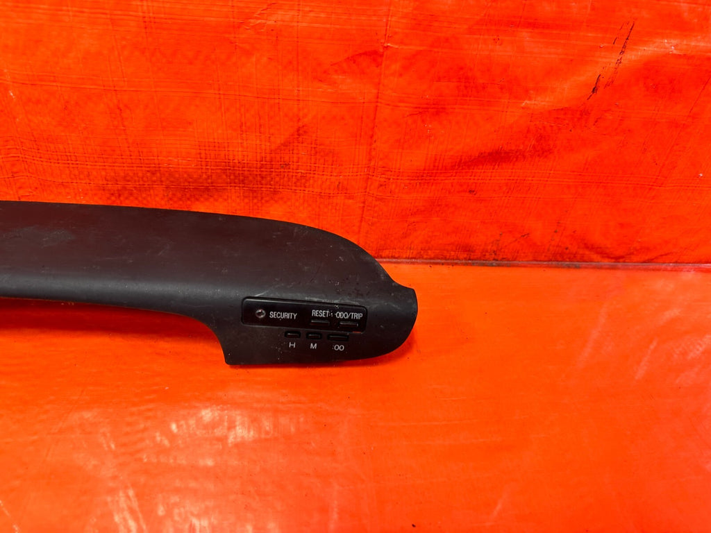 92 00 SC300 SC400 GAUGE CLUSTER BEZEL DASH CLOCK & DIMMER SWITCH OEM OE #2673