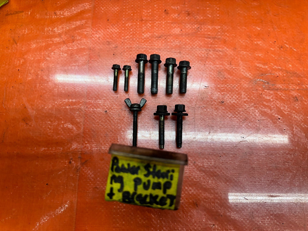 1994 2001 ACURA INTEGRA B SERIES POWER STEERING PUMP BRACKET BOLTS #3310