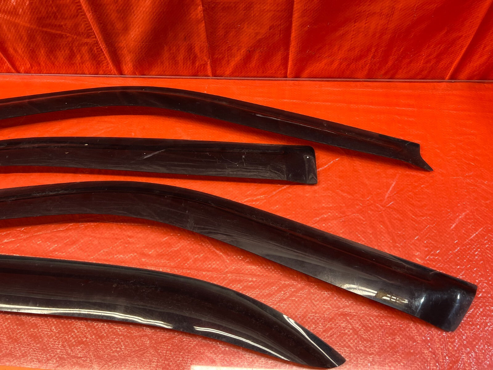96 00 HONDA CIVIC   SEDAN   WINDOW VISOR SET   LEFT RIGHT FRONT REAR   #1274
