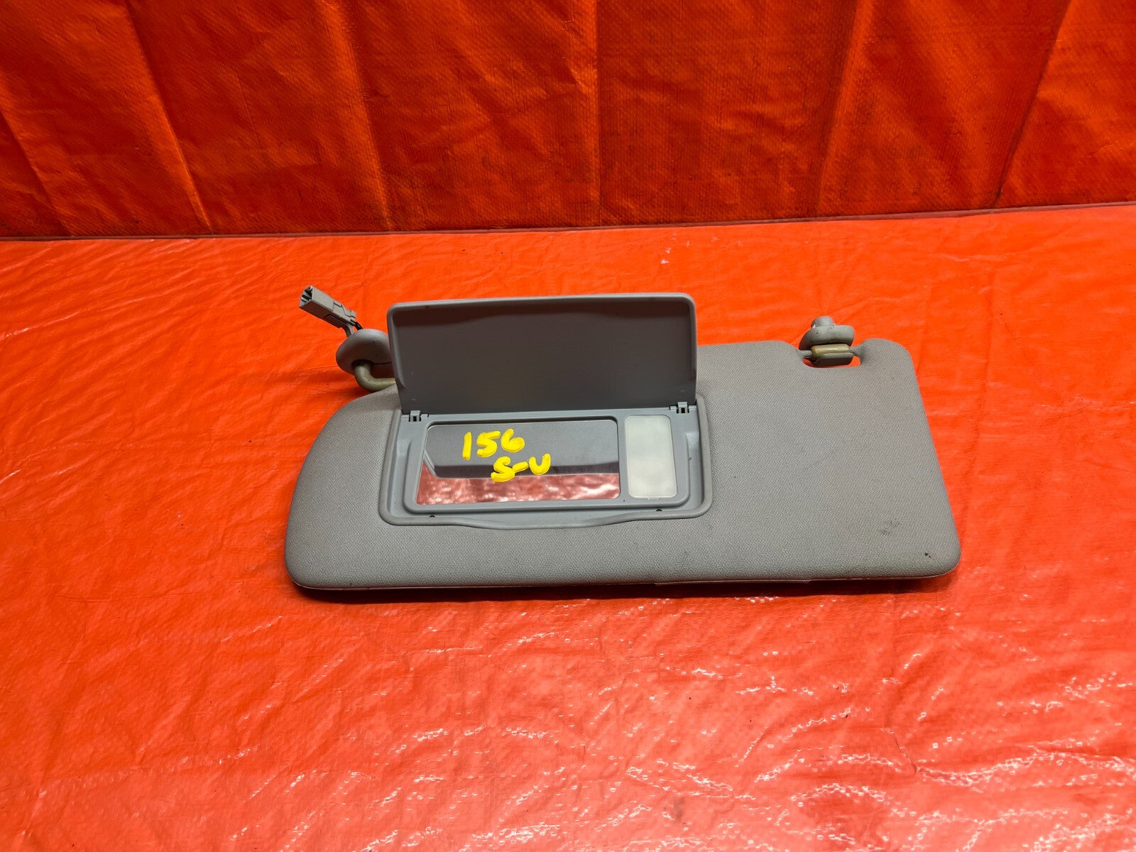 04 05 ACURA TSX   SUN VISOR   DRIVER LEFT SIDE   GRAY COLOR   OEM #1568