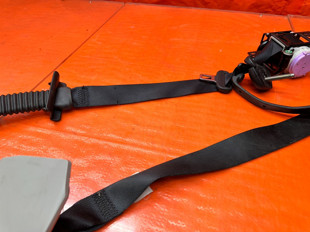 14 23 INFINITI Q50 LEFT & RIGHT FRONT SEAT BELTS SAFETY BELT BLACK OEM FACTORY 26