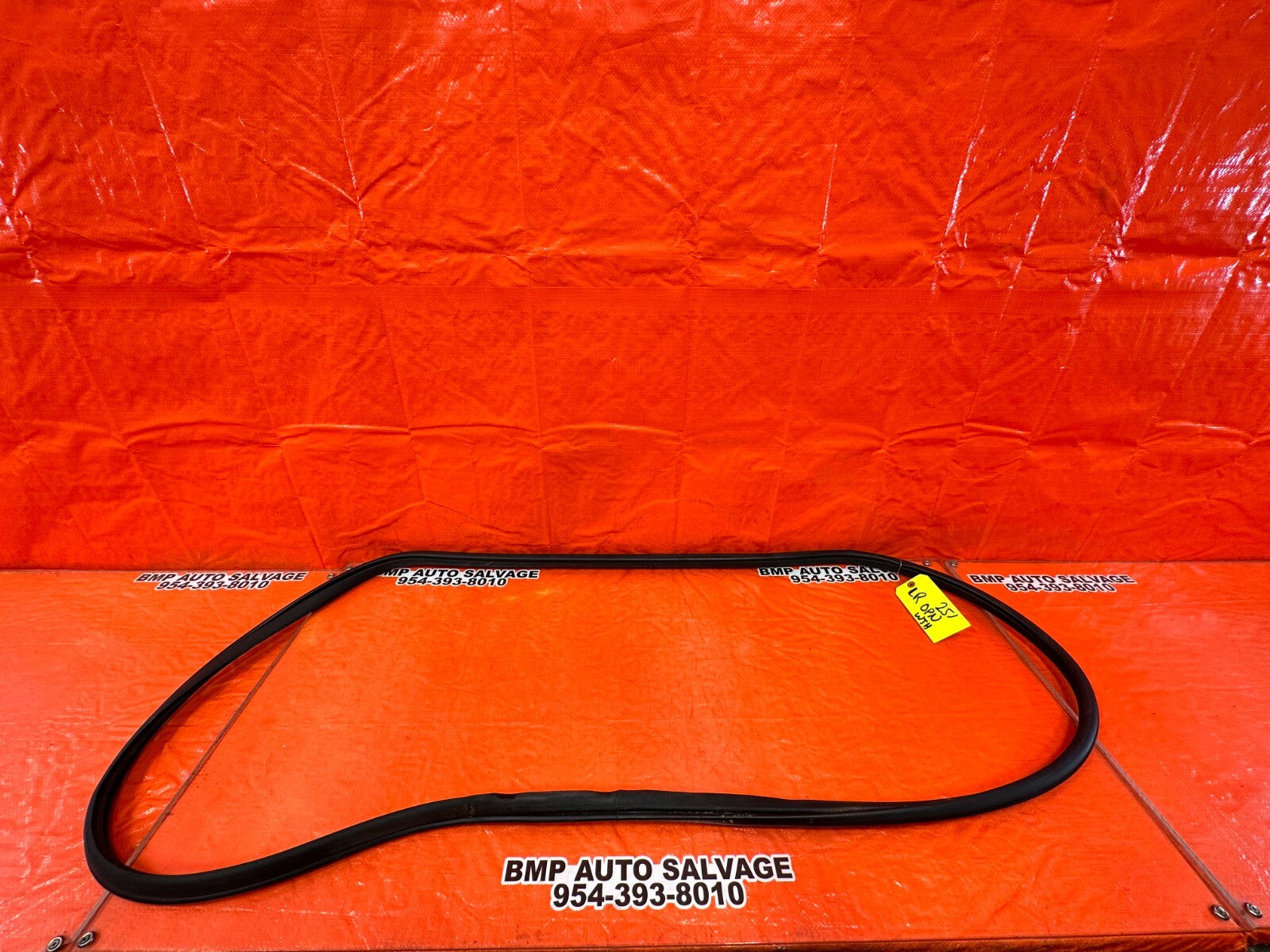 08 12 HONDA ACCORD SEDAN CHASSIS TO DOOR OPEN TRIM WEATHER STRIP LEFT REAR 2510