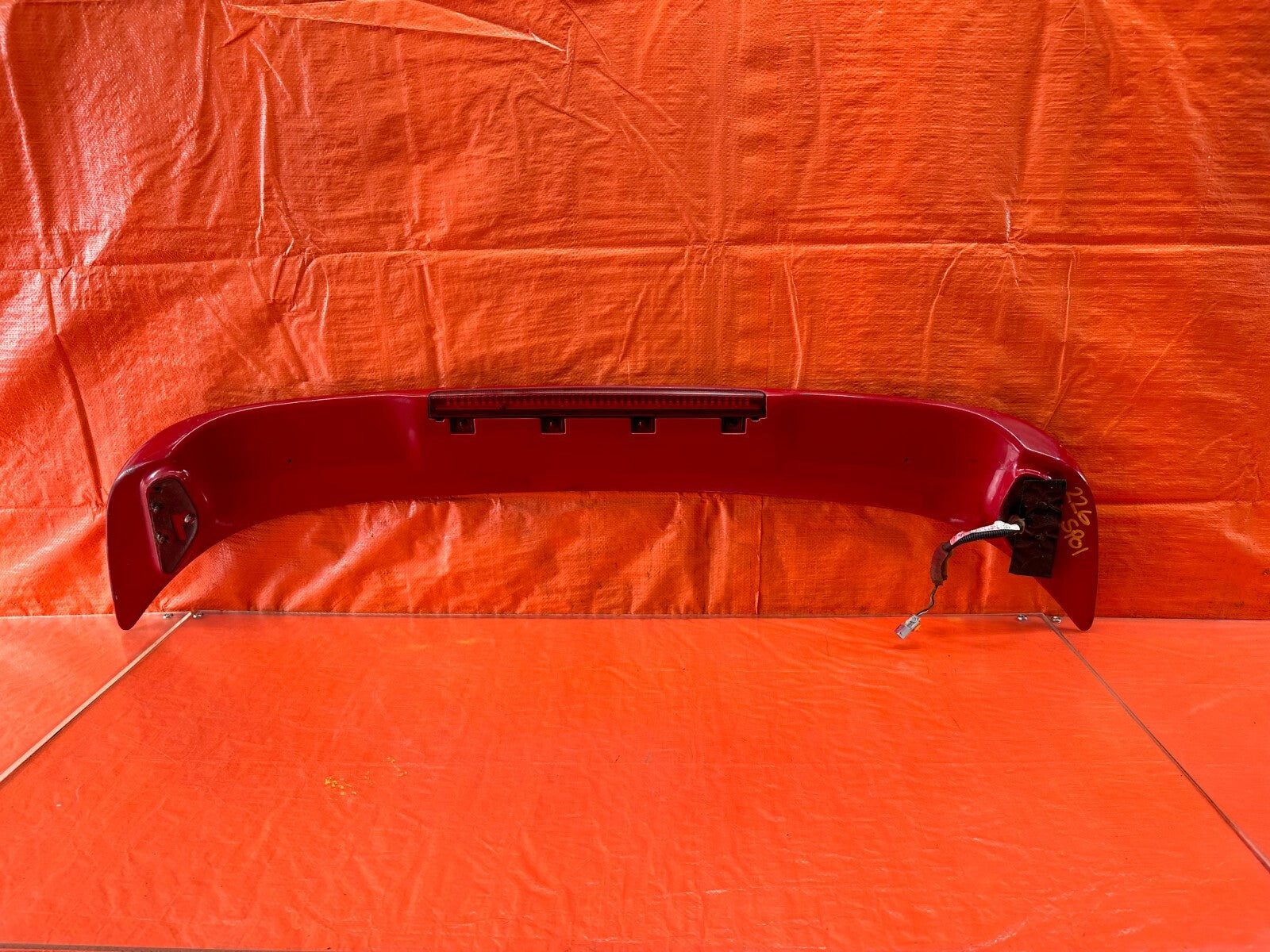 94 97 ACURA INTEGRA 2D   GS R MODEL   REAR WING SPOILER DECK LID TRIM   OEM #2267
