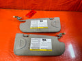 14 20 INFINITI Q50   LEFT AND RIGHT SUN VISORS PAIR SET   OEM FACTORY OE #19Q0