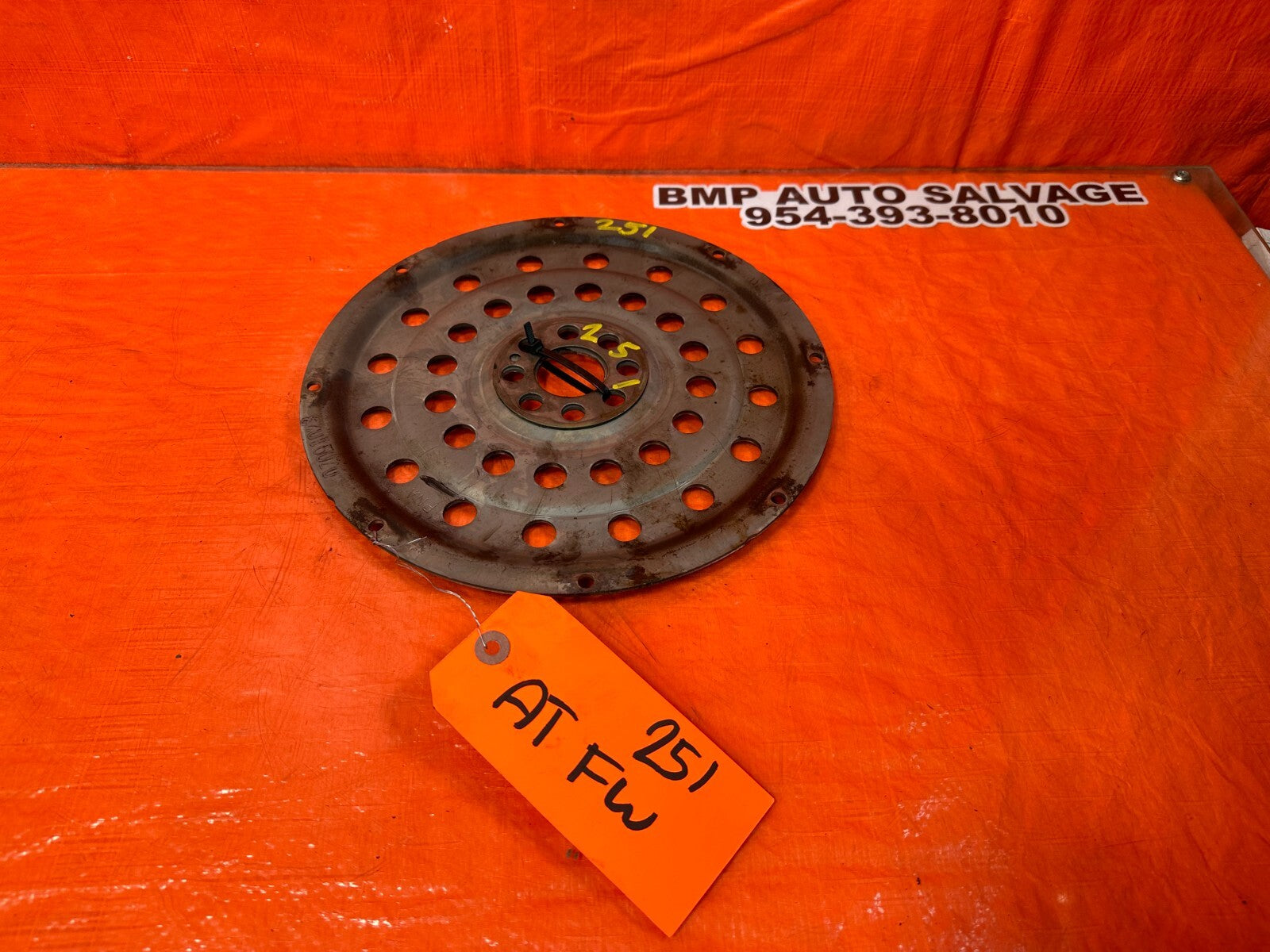 08 12 HONDA ACCORD 2.4L   K24Z3 AUTOMATIC   FLYWHEEL FLEX PLATE & WASHER OEM 2510