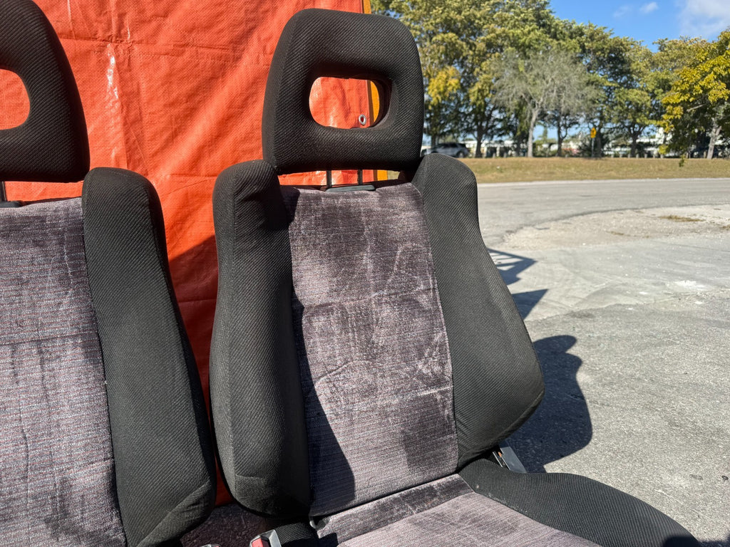 88 91  HONDA CIVIC EF HATCHBACK SI FRONT & REAR SEATS   OEM FACTORY GENUINE 32513