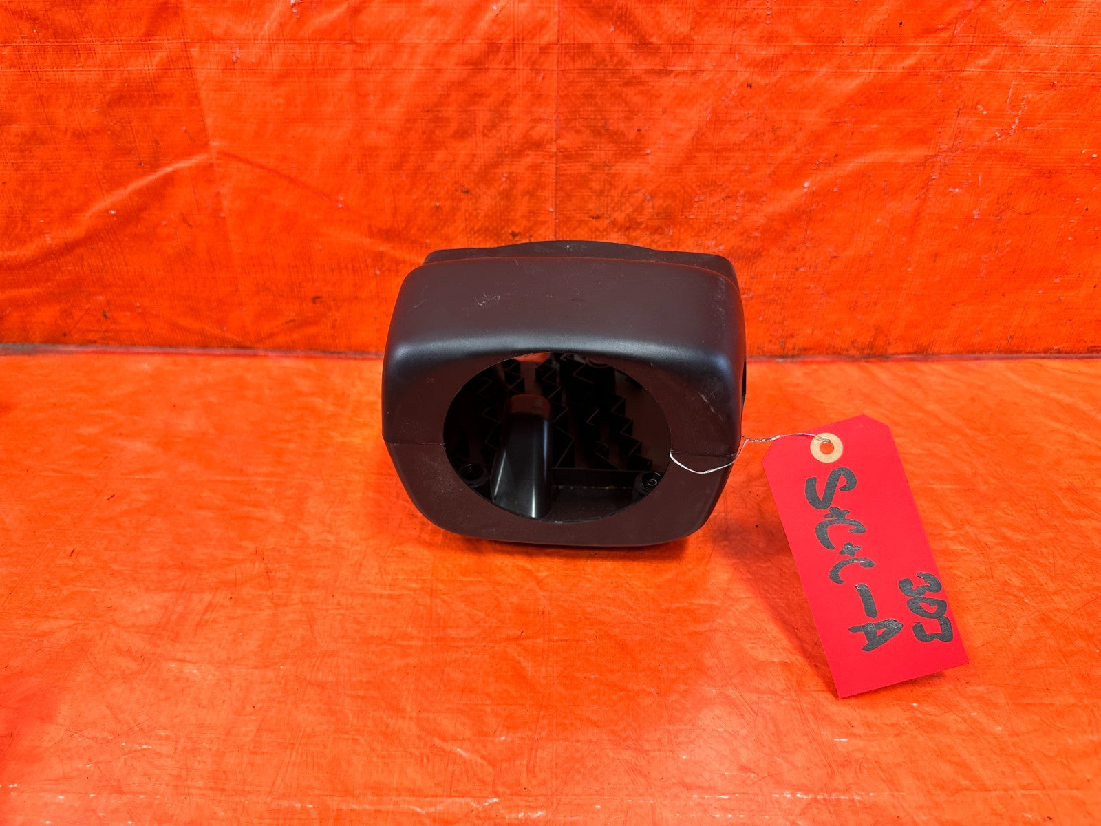 09 11 MAZDA RX8 RX 8   KEY IGNITION STEERING COLUMN COVER TOP BOTTOM   OEM 3030