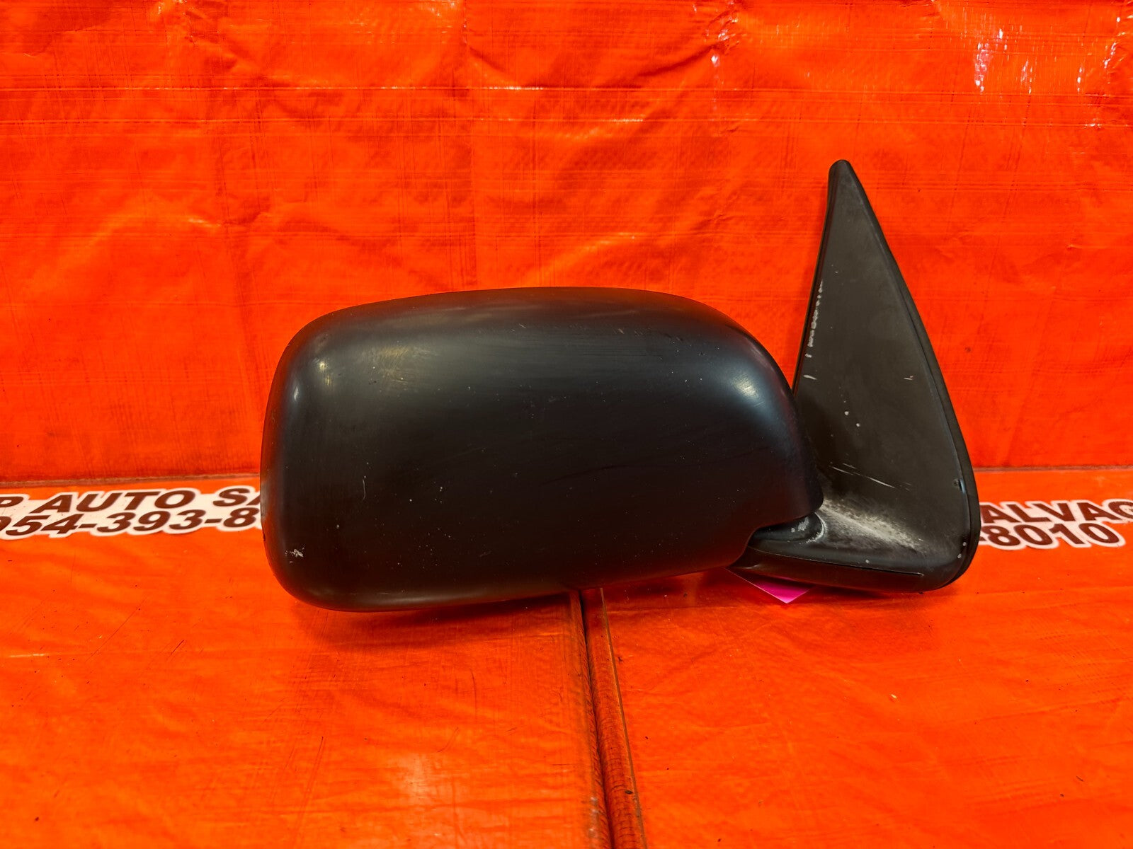 95 98 TOYOTA TACOMA   PASSENGER RIGHT SIDE VIEW MIRROR MANUAL NON POWER OEM #2496