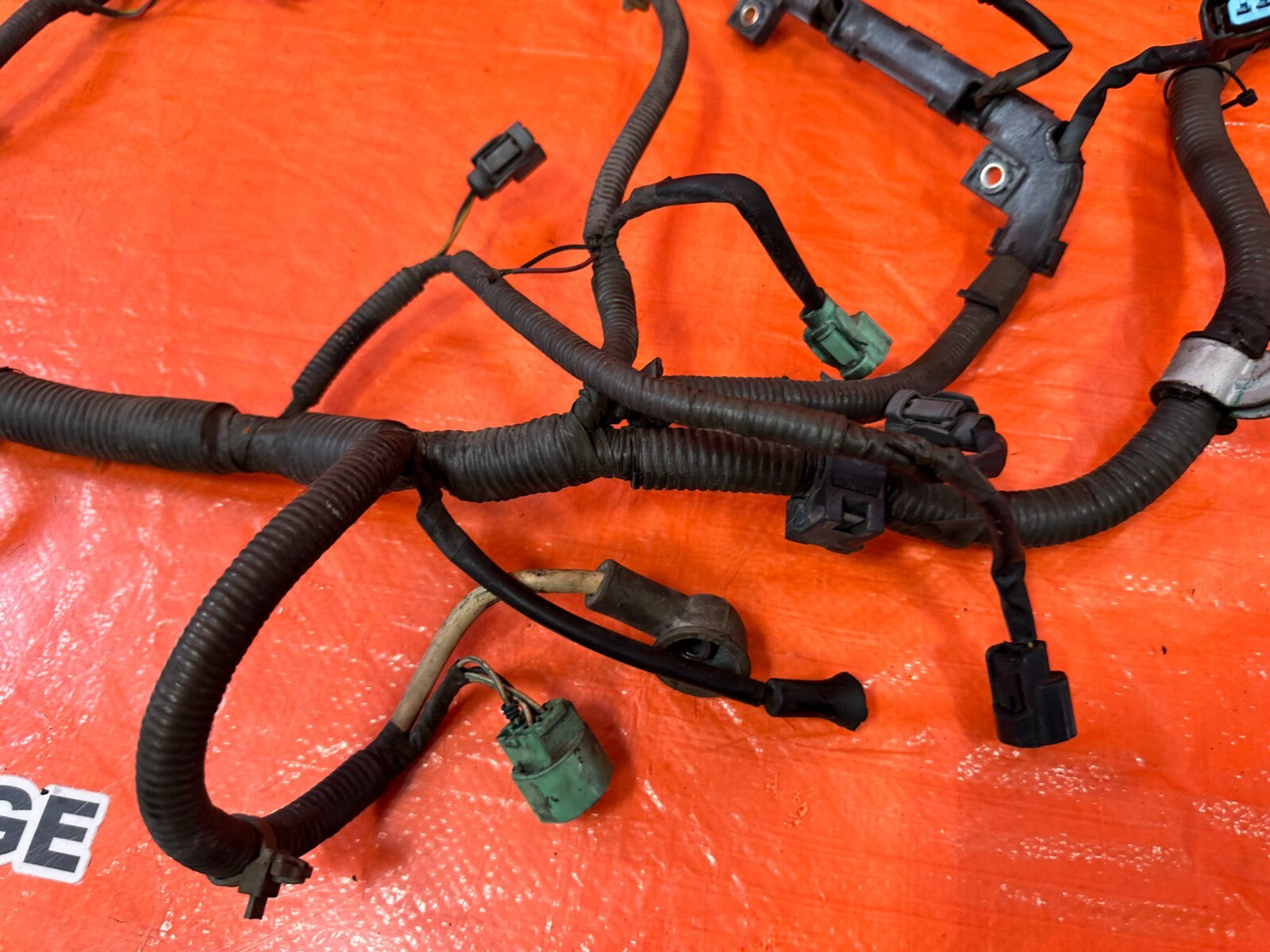 92 95 HONDA CIVIC   B SERIES OBD 2 VTEC   ENGINE HARNESS WIRE WIRING LOOM OEM 574