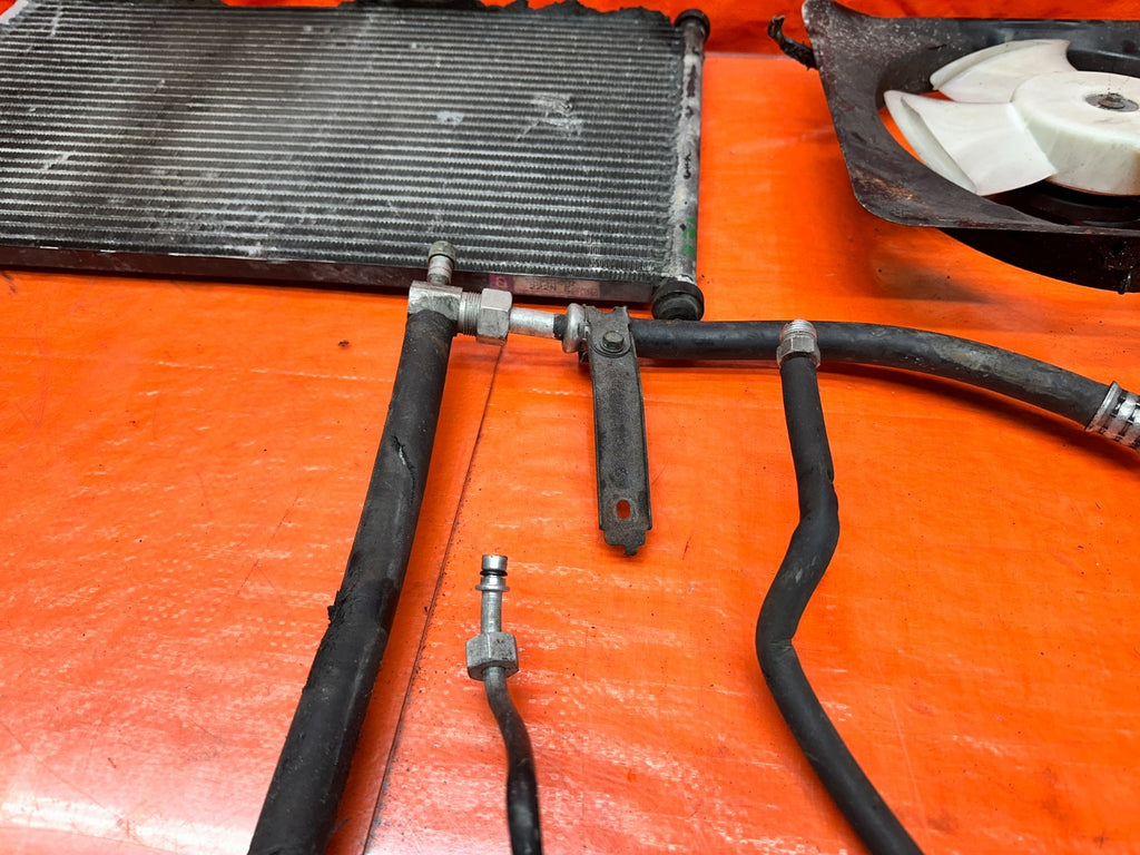 94 01 ACURA INTEGRA AC AIR CONDITIONING LINE SET CONDENSER FAN OEM #33114