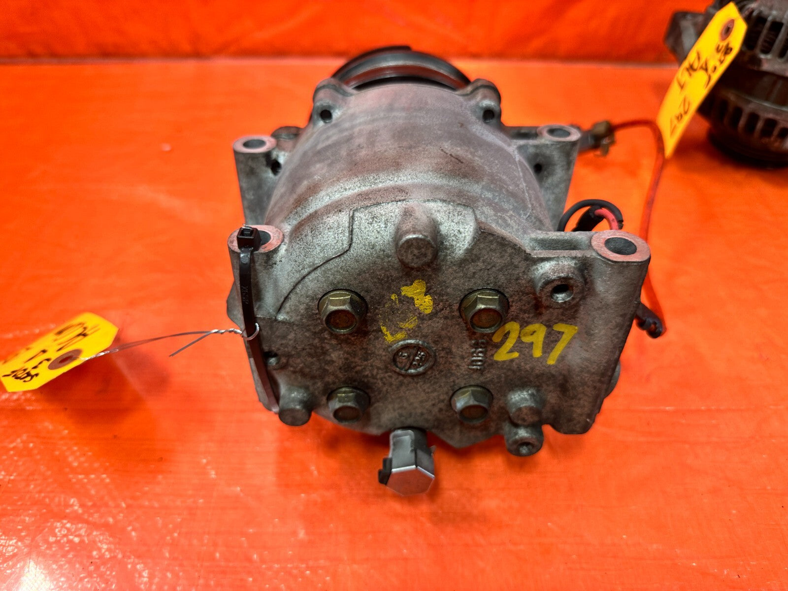 96 00 HONDA CIVIC   D16Y7 D16Y8 POWER STEERING PUMP AC COMPRESSOR ALTERNATOR10