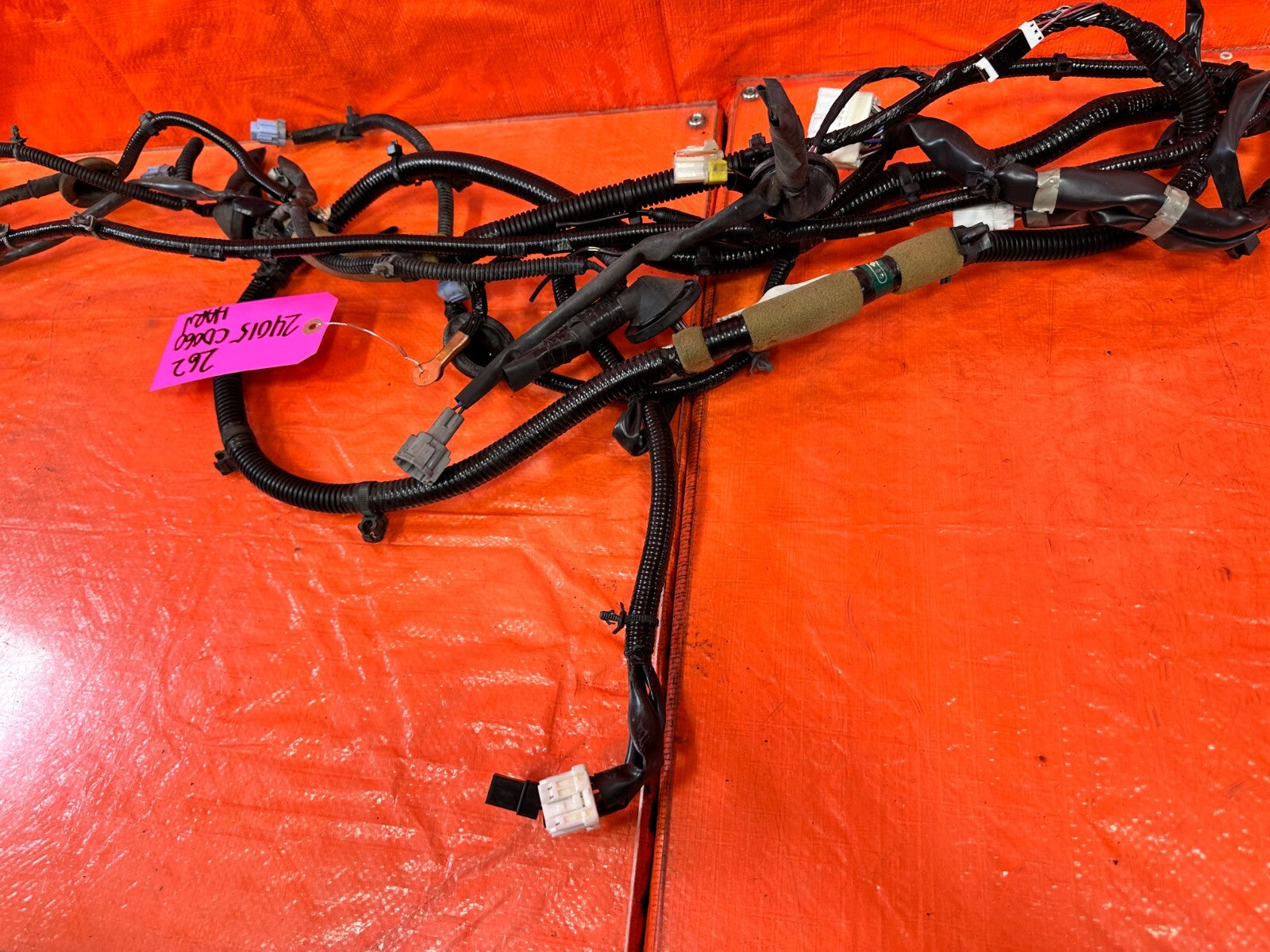 2004 04 NISSAN 350Z CONVERTIBLE REAR / TAIL LIGHT LAMP WIRING HARNESS WIRE LOOM6