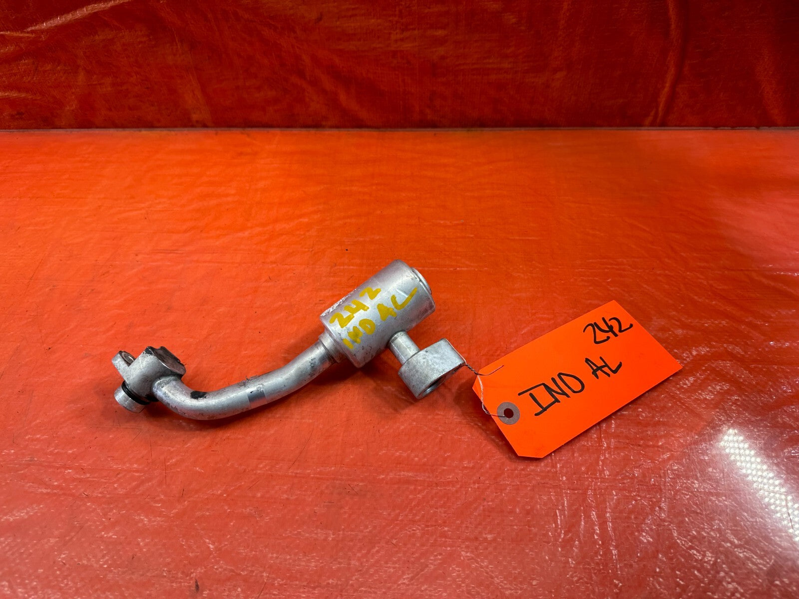 16 20 INFINITI Q50   3.0L   AC LINE   FRONT SUCTION LINE PIPE   OEM #2420