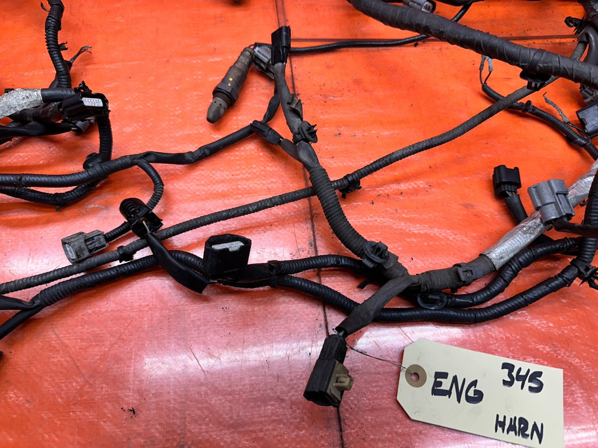 14-15 INFINITI Q50 3.7L AWD VQ37VHR ENGINE MOTOR WIRING WIRE HARNESS LOOM OEM #39