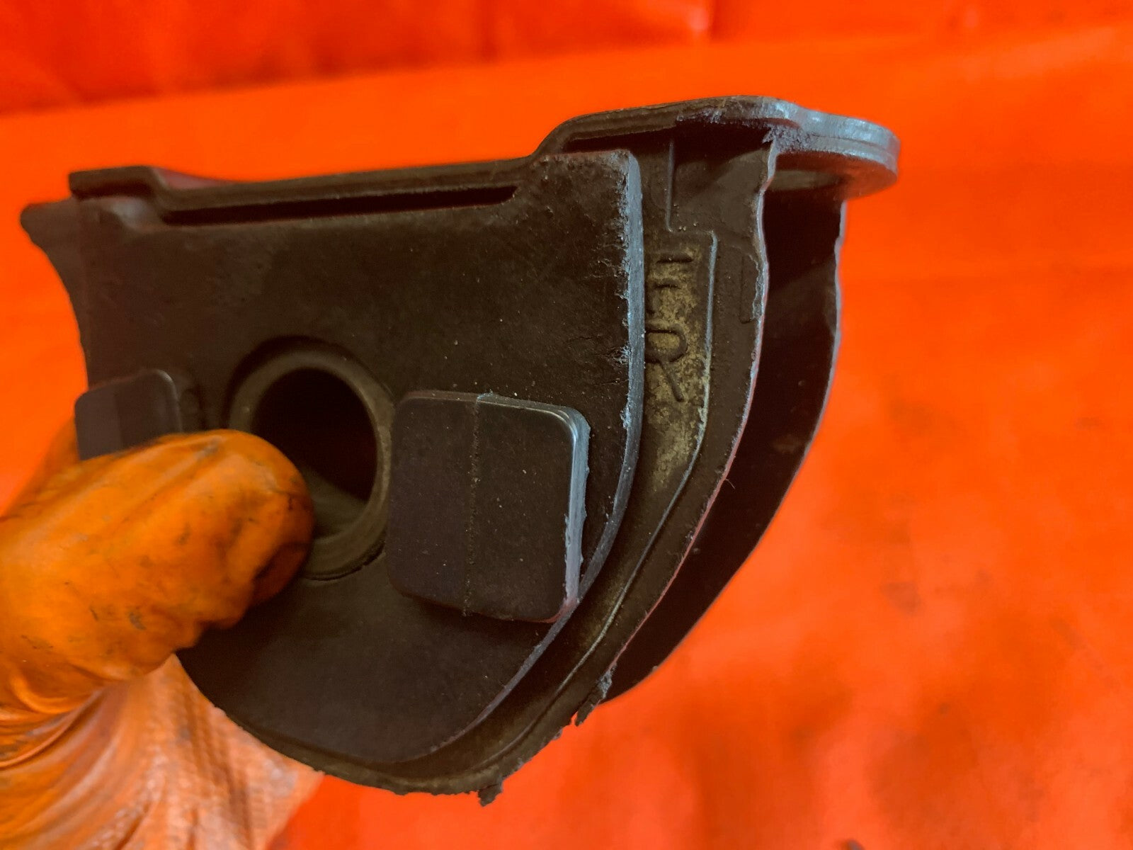 99 00 HONDA CIVIC SI EM1 B16A2 PASSENGER RIGHT POLYURETHANE INSERT TORQUE MOUNT3