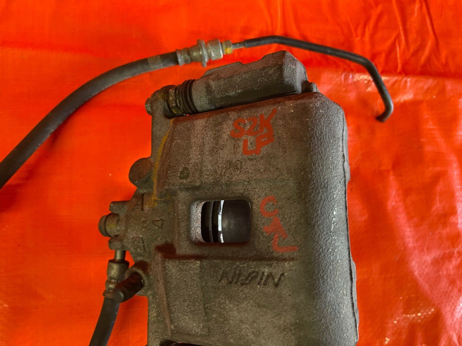 00 09 HONDA S2000   DRIVER LEFT FRONT   BRAKE CALIPER   45019 S2A 003   OEM OE5
