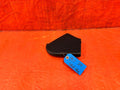 96 00 HONDA CIVIC   COUPE & HATCH DARK GRAY RIGHT DOOR PANEL SPEAKER COVER 3190