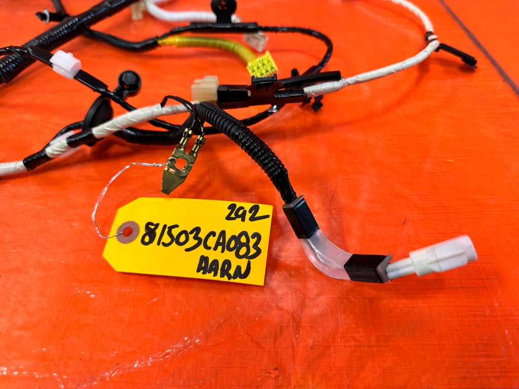 17 20 SUBARU BRZ   LEFT REAR WIRE HARNESS   81503CA083   OEM #2921