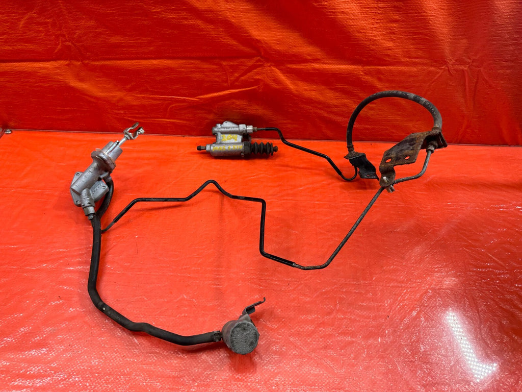 06 09 HONDA CIVIC SI   CLUTCH MASTER & SLAVE W/ FULL LINE SET LINES 100% OEM 2040