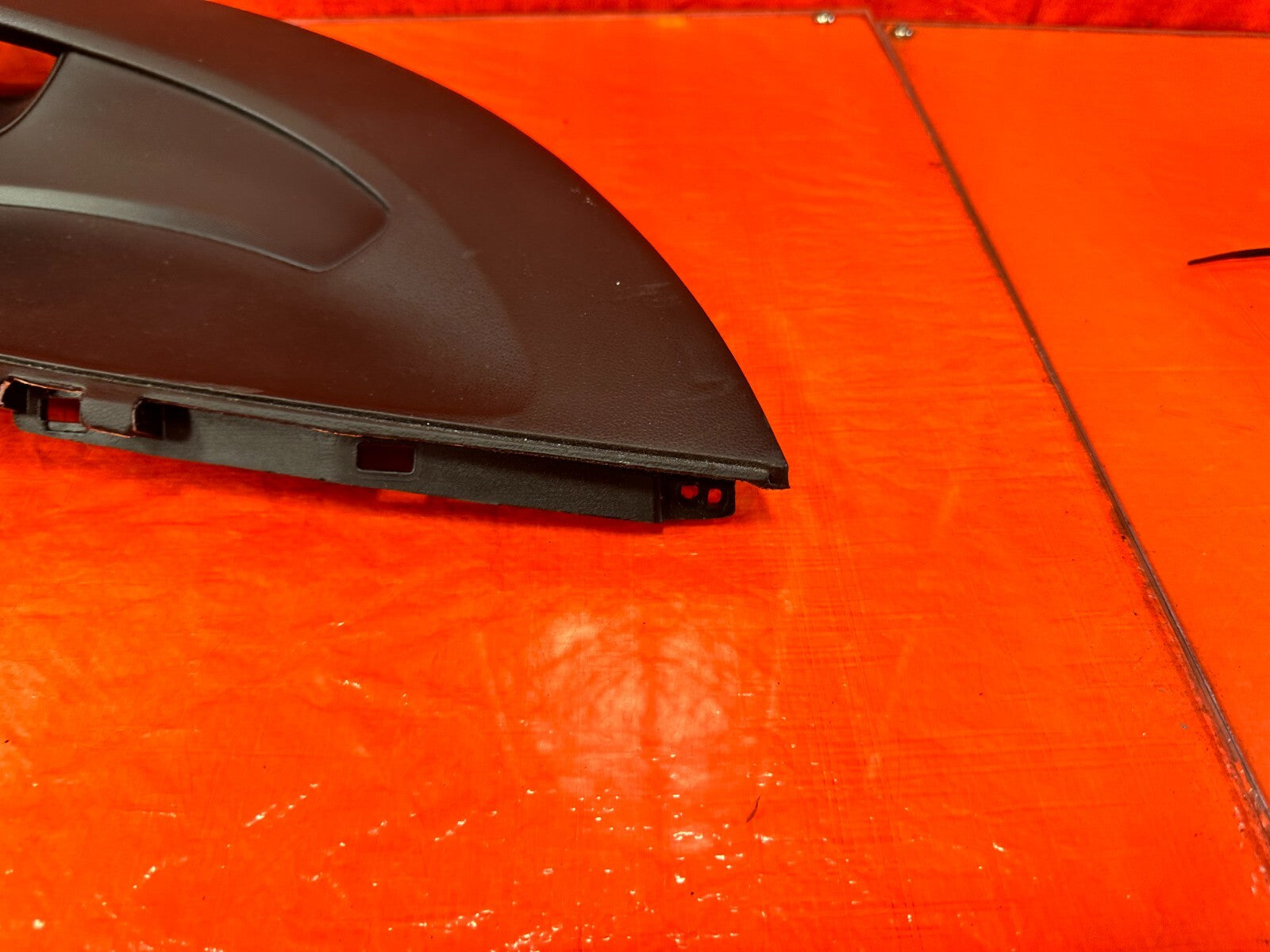 06 11 HONDA CIVIC SI UPPER DASH DASHBOARD SPEEDOMETER BEZEL TRIM PLASTIC OEM 2827