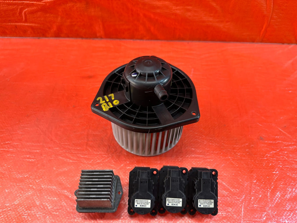 08 15 LANCER EVOLUTION X EVO 10 HVAC AIR CONDITIONING BLOWER W/ MODULES OEM #2178