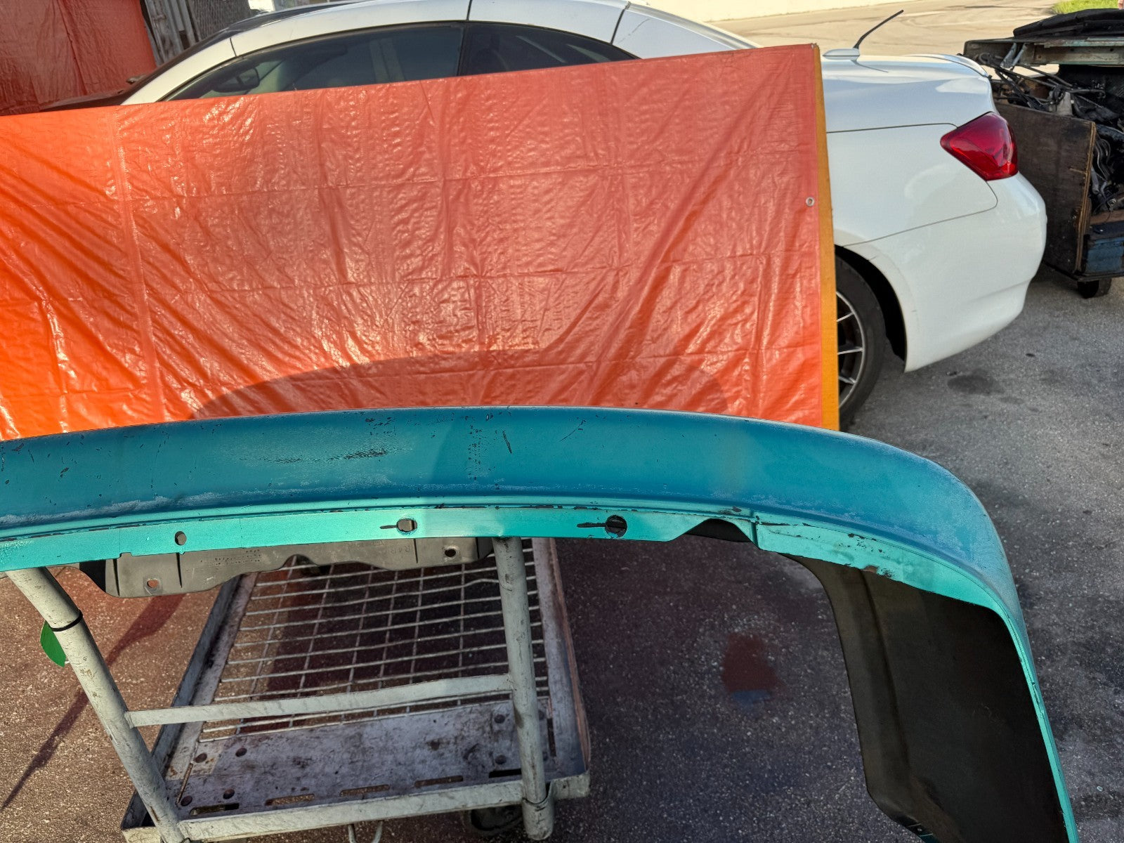 92 95 HONDA CIVIC   2D COUPE   REAR BUMPER COVER ASSEMBLY   GENUINE OEM 32717