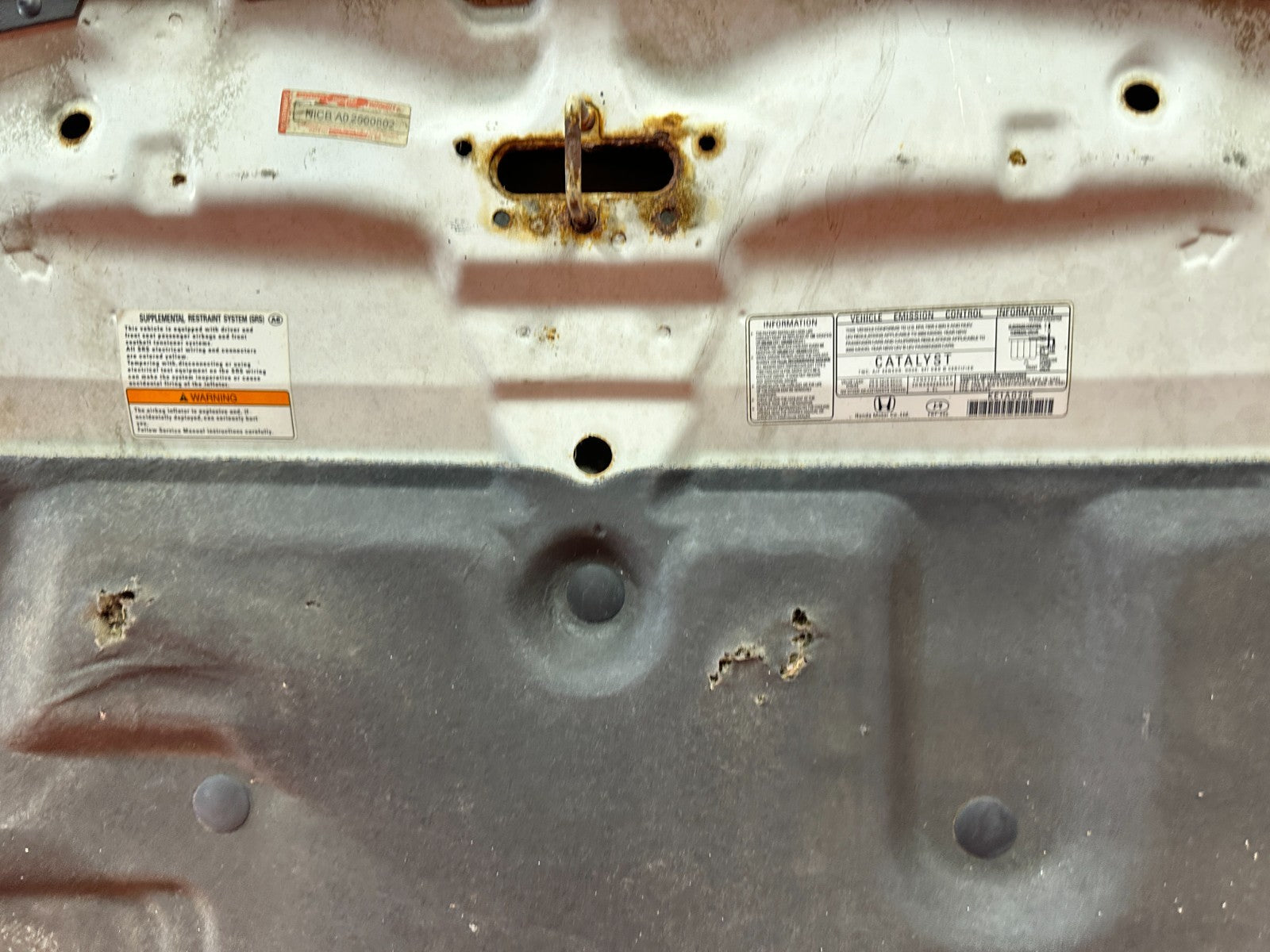 02 05 HONDA CIVIC SI EP3 HATCHBACK   HOOD / BONNETT ASSEMBLY    OEM #EP38