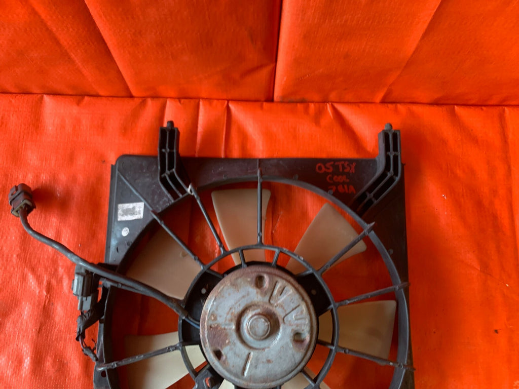 OEM 2005 05 ACURA TSX   CONDENSER COOLING FAN   7 SEVEN BLADE MODEL6