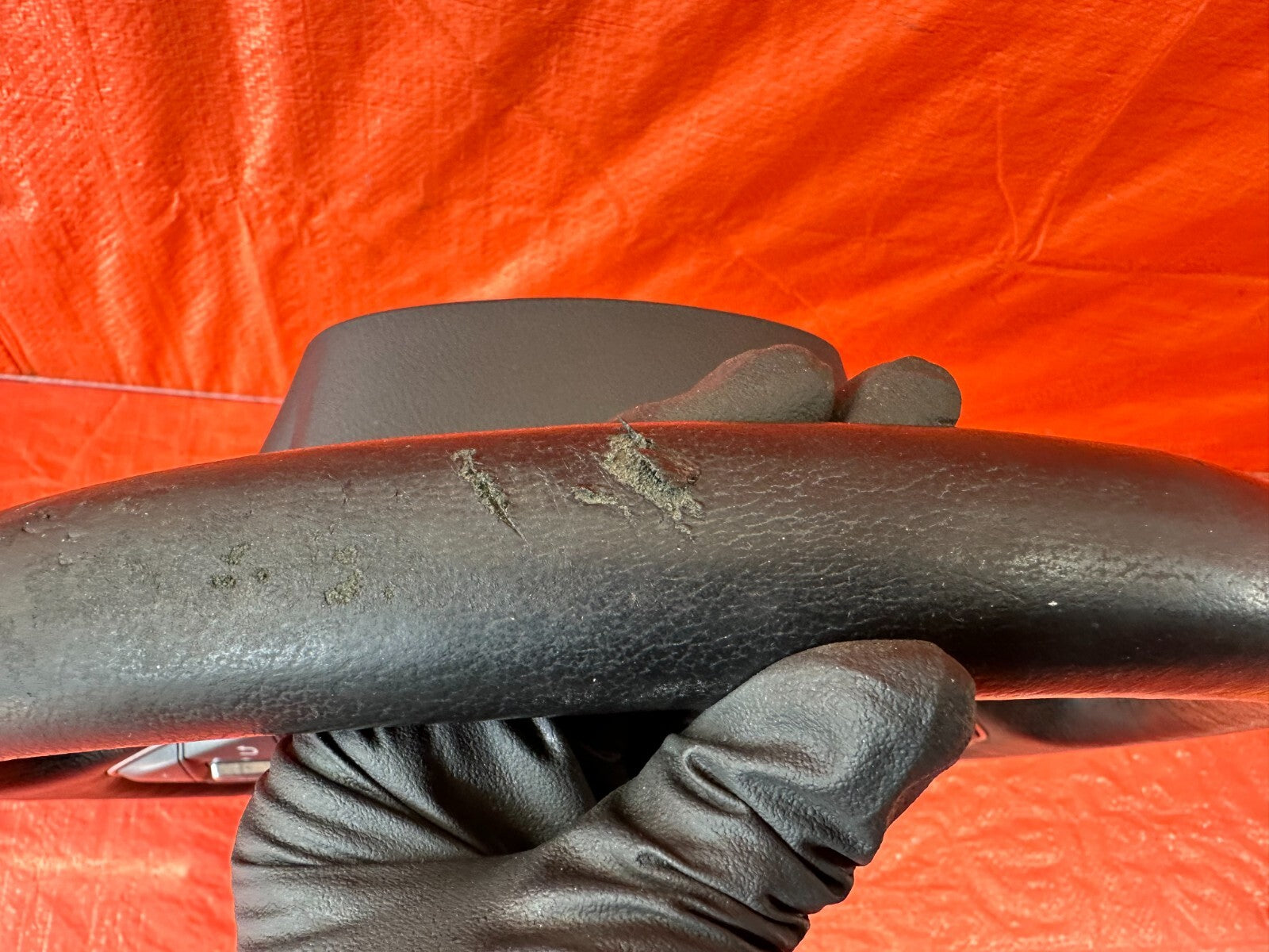 2017 17 INFINITI Q50 RED SPORT 400 RWD   STEERING WHEEL   NON HEATED   OEM #2221