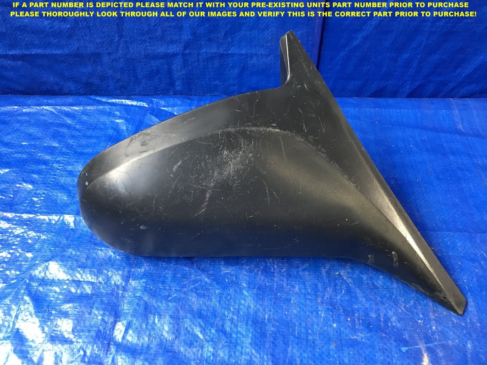 OEM 1996 97 1998 1999 2000 HONDA CIVIC SEDAN PASSENGER RIGHT SIDE VIEW MIRROR _1