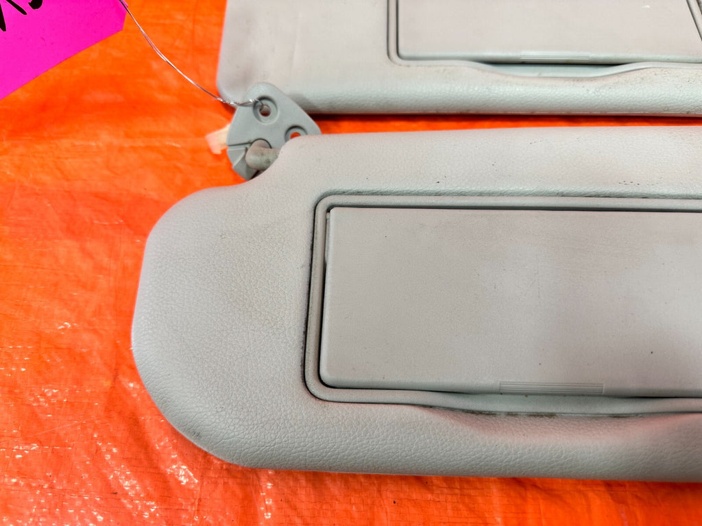 09 15 INFINITI G37 CONVERTIBLE   LEFT AND RIGHT SUN VISORS PAIR SET OEM #2787