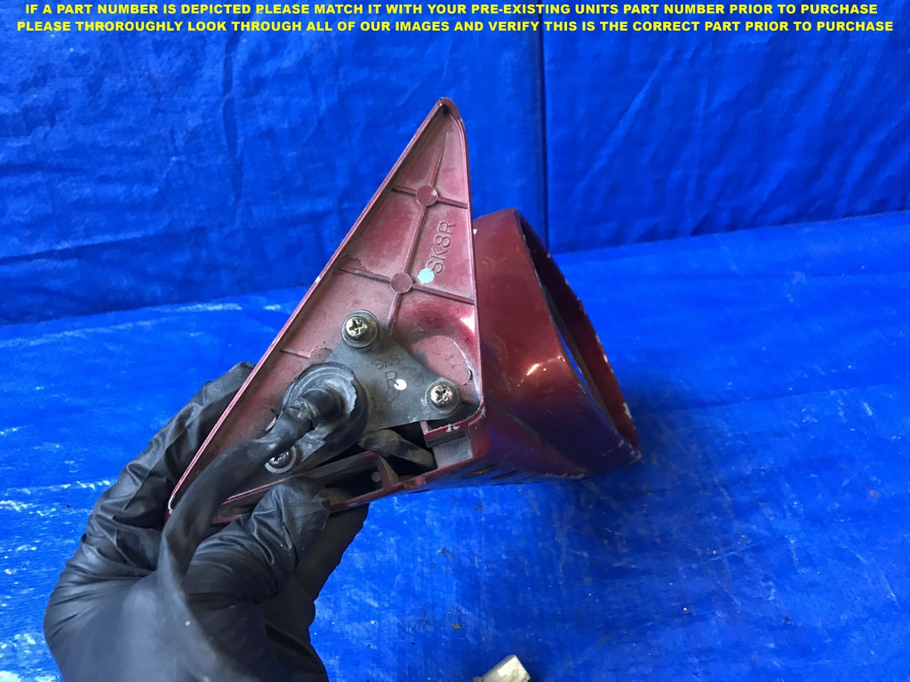OEM 1990 1991 1992 1993 ACURA INTEGRA SEDAN PASSENGER RIGHT SIDE VIEW MIRROR '5