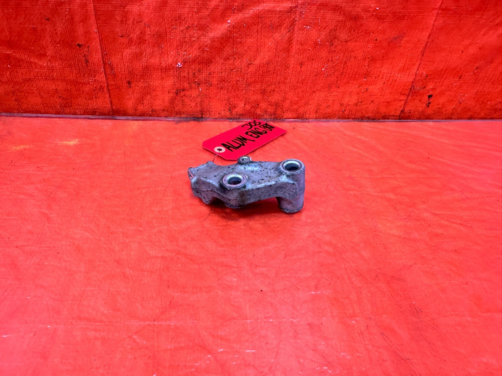 09 14 ACURA TSX   2.4L   K24Z3   PASSENGER RIGHT ALUMINUM ENGINE MOUNT BRACKET1
