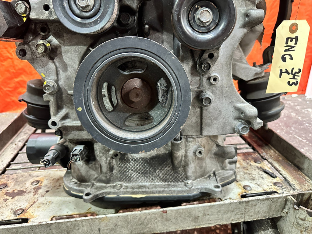 09-13 INFINITI G37 & MORE MODELS - VQ37VHR RWD ENGINE MOTOR LONG BLOCK - 62K MLS4