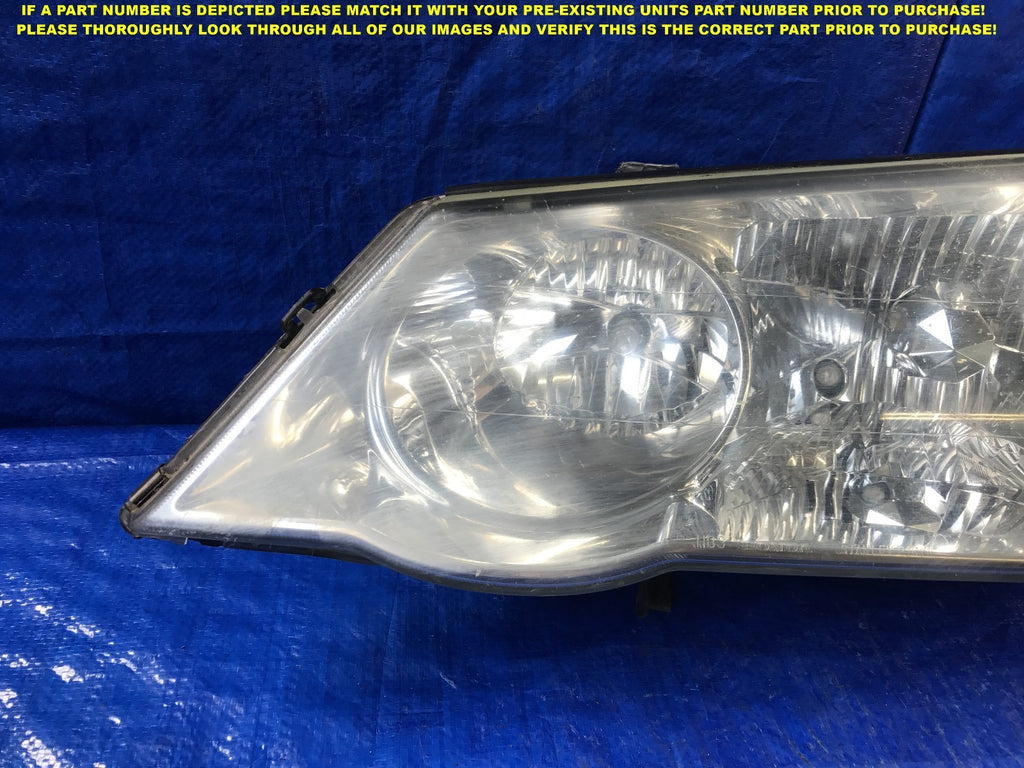 OEM 2002 2003 02 03 ACURA TL DRIVER LEFT HEADLIGHT L LH1