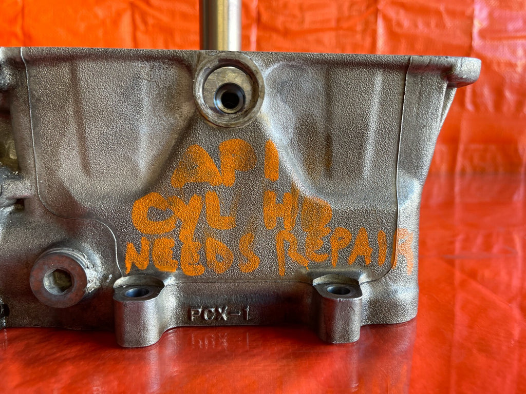 00 05 HONDA S2000 F22C1 F20C1  CYLINDER HEAD    CORE      DAMAGED  OEM9