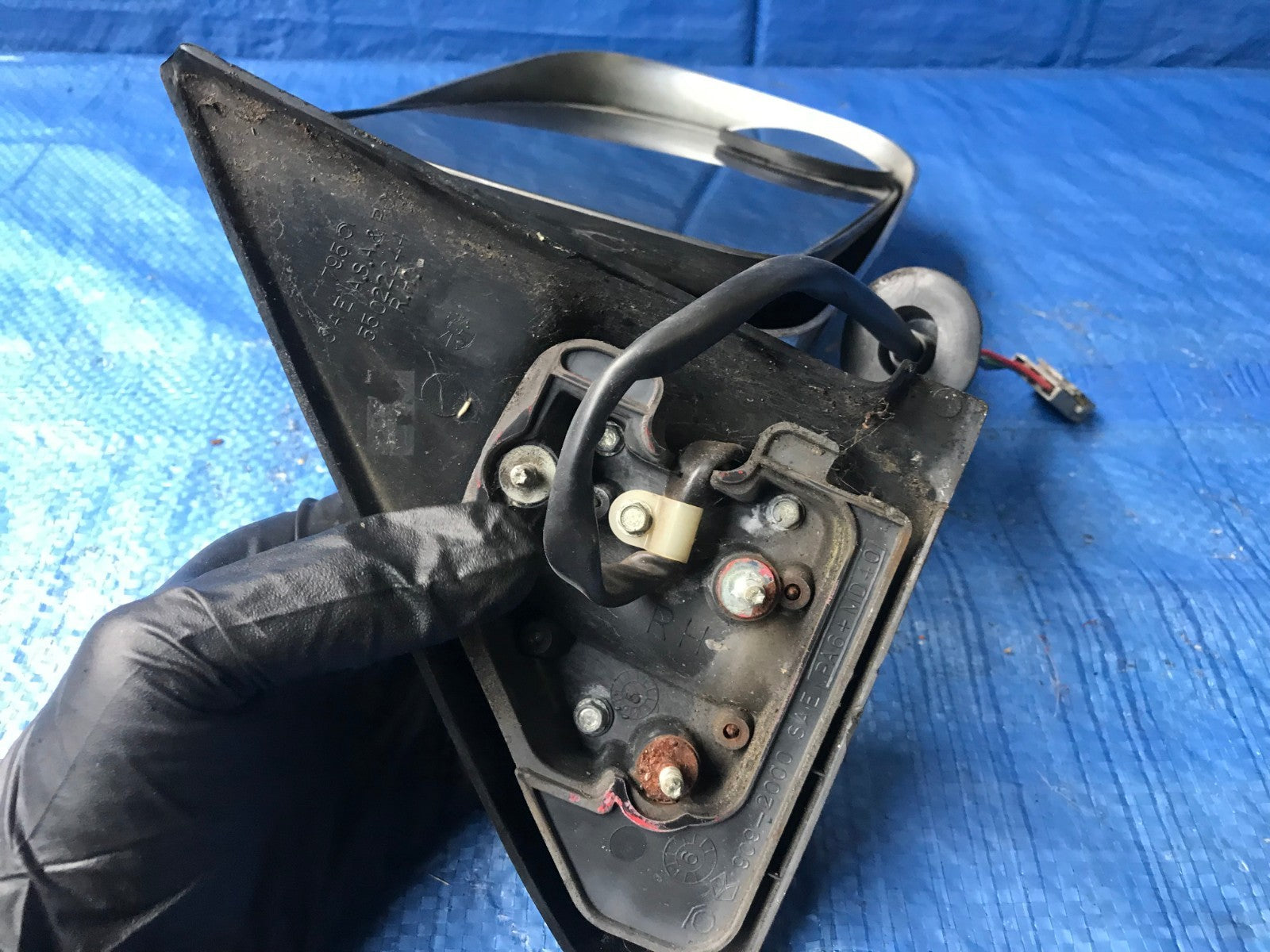 OEM 1994   2001 DODGE RAM 2500   POWER   PASSENGER RIGHT SIDE VIEW MIRROR7