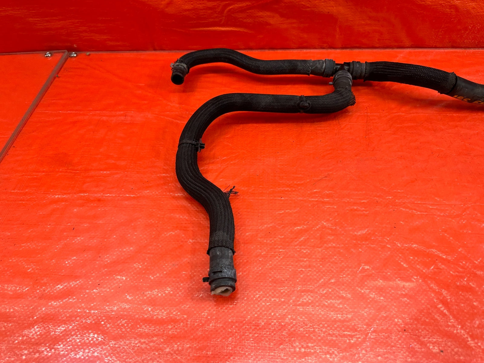 16 20 INFINITI Q50 & Q60   RED SPORT 400   AUXILARY WATER PUMP HOSE   OEM #18513