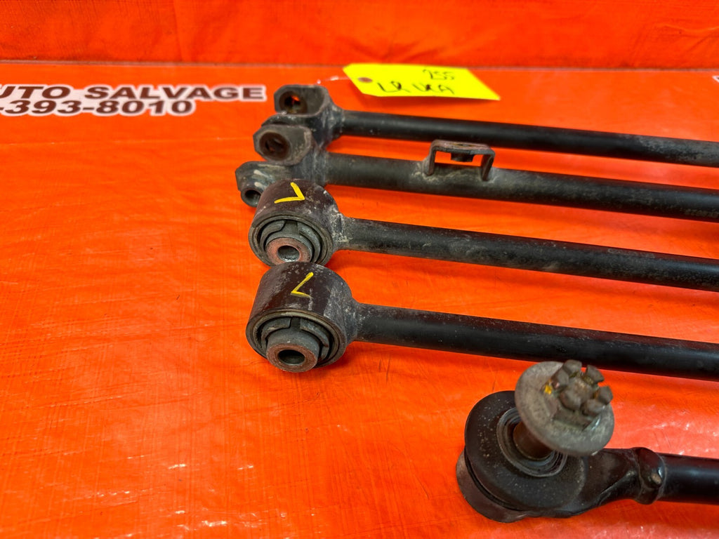 04 08 ACURA TSX   DRIVER LEFT REAR   LOWER UPPER MIDDLE   CONTROL ARMS   OEM 25510