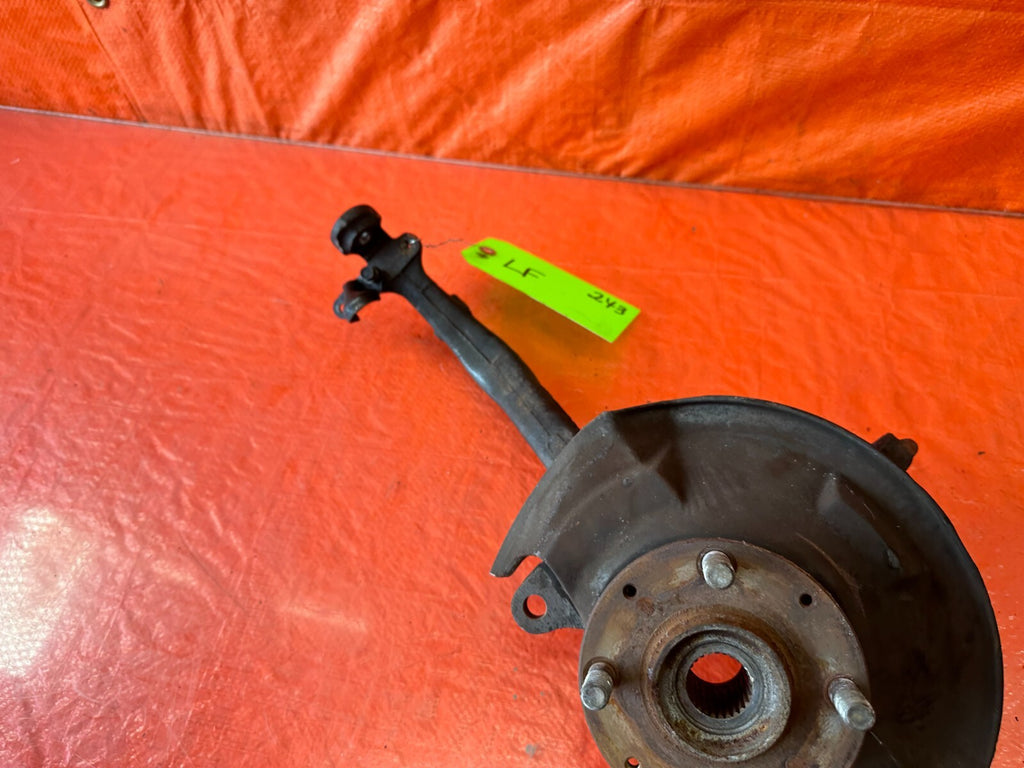 1989 89 HONDA CRX DX   DRIVER LEFT FRONT SPINDLE KNUCKLE HUB   OEM #2436